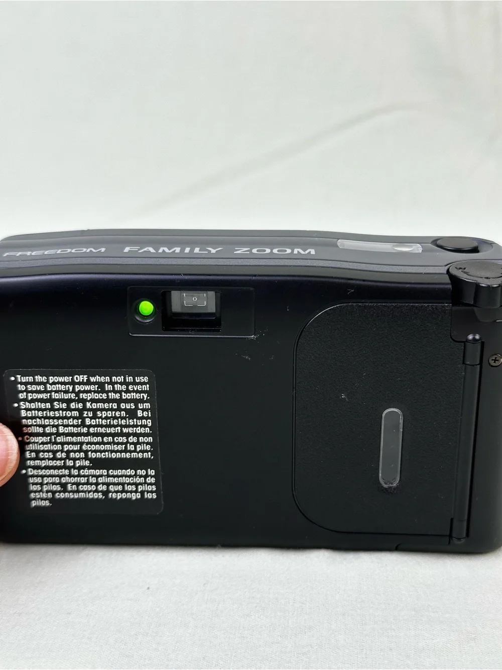 Freedom Family Zoom Compact 35mm Film Camera - AS IS READ